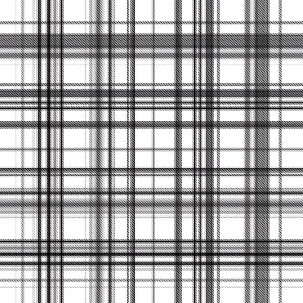 Checks Tartan Naadloze Herhaling Modern Klassiek Patroon Met Geweven Textuur — Stockfoto