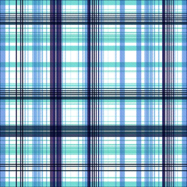 Checks Tartan Seamless Ulangi Pola Klasik Modern Dengan Tekstur Tenun — Stok Foto