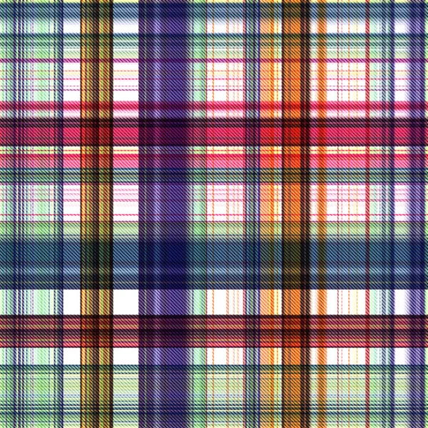 Controlli Tartan Senza Soluzione Continuità Ripetere Moderno Modello Classico Con — Foto Stock