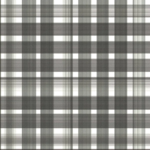 Checks Tartan Naadloze Herhaling Modern Klassiek Patroon Met Geweven Textuur — Stockfoto