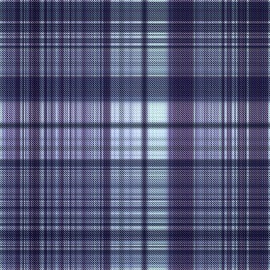 Çekler ve tartansız örgü dokusu ile modern klasik şablonu tekrarlar