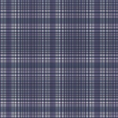 Çekler ve tartansız örgü dokusu ile modern klasik şablonu tekrarlar