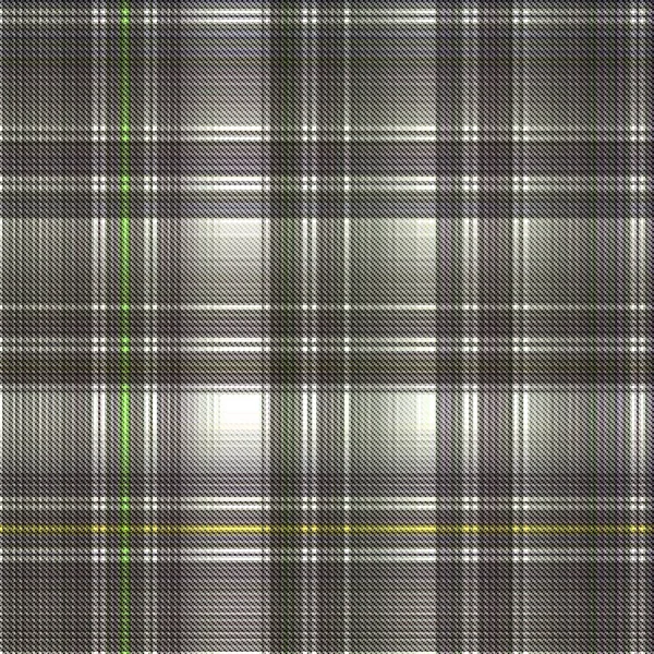 Checks Tartan Naadloze Herhaling Modern Klassiek Patroon Met Geweven Textuur — Stockfoto