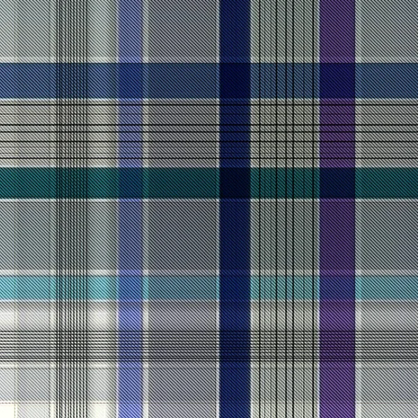 Checks Tartan Seamless Ulangi Pola Klasik Modern Dengan Tekstur Tenun — Stok Foto