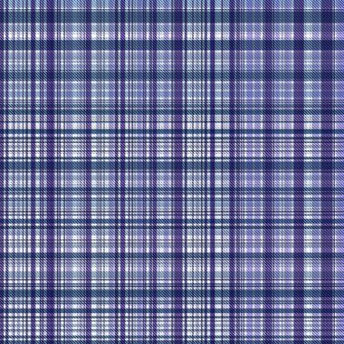 Çekler ve tartansız örgü dokusu ile modern klasik şablonu tekrarlar