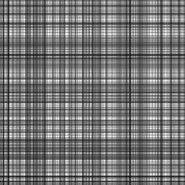 Çekler ve tartansız örgü dokusu ile modern klasik şablonu tekrarlar