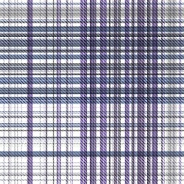 Çekler ve tartansız örgü dokusu ile modern klasik şablonu tekrarlar