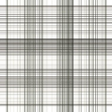 Çekler ve tartansız örgü dokusu ile modern klasik şablonu tekrarlar