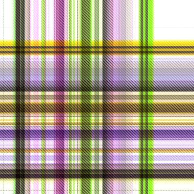 Çekler ve tartansız örgü dokusu ile modern klasik şablonu tekrarlar