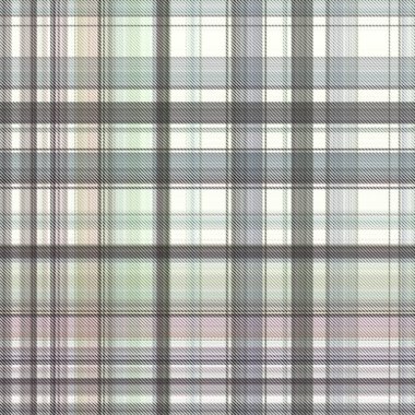 Çekler ve tartansız örgü dokusu ile modern klasik şablonu tekrarlar