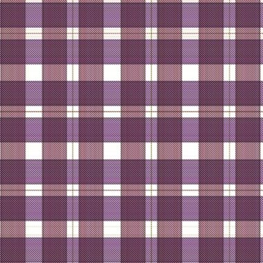 Çekler ve tartansız örgü dokusu ile modern klasik şablonu tekrarlar