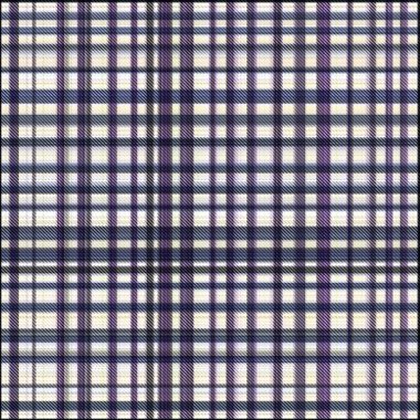 Çekler ve tartansız örgü dokusu ile modern klasik şablonu tekrarlar