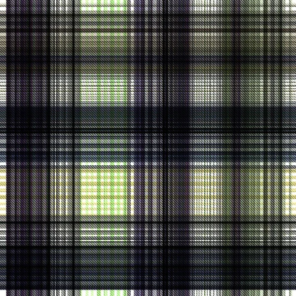 Checks Tartan Seamless Ulangi Pola Klasik Modern Dengan Tekstur Tenun — Stok Foto