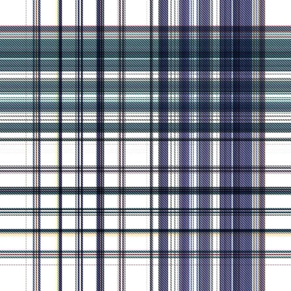 Vérifications Tartan Répéter Sans Couture Motif Classique Moderne Avec Texture — Photo