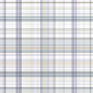 Çekler ve tartansız örgü dokusu ile modern klasik şablonu tekrarlar