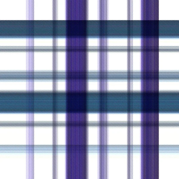 Checks Tartan Naadloze Herhaling Modern Klassiek Patroon Met Geweven Textuur — Stockfoto