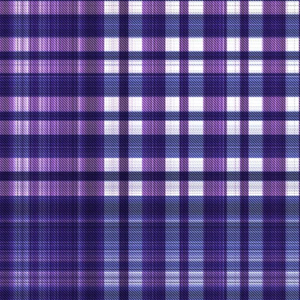 Checks Tartan Naadloze Herhaling Modern Klassiek Patroon Met Geweven Textuur — Stockfoto