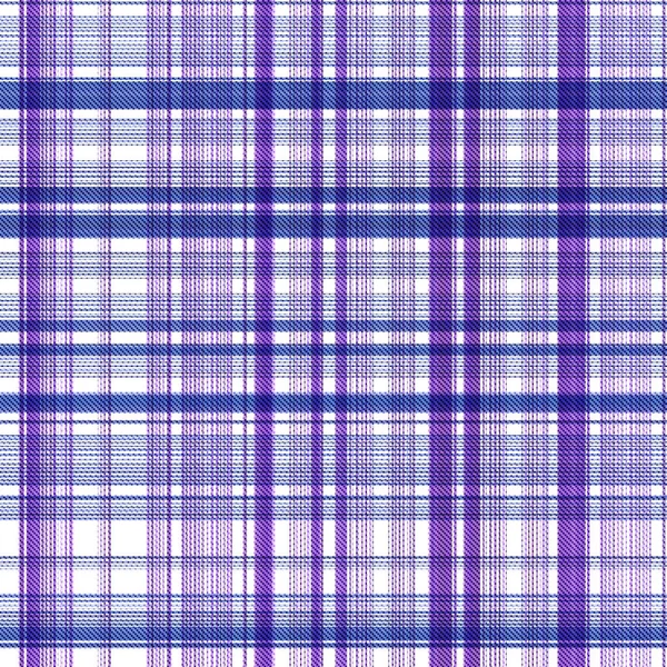 Checks Tartan Naadloze Herhaling Modern Klassiek Patroon Met Geweven Textuur — Stockfoto