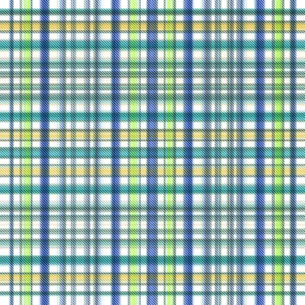 Checks Tartan Seamless Ulangi Pola Klasik Modern Dengan Tekstur Tenun — Stok Foto