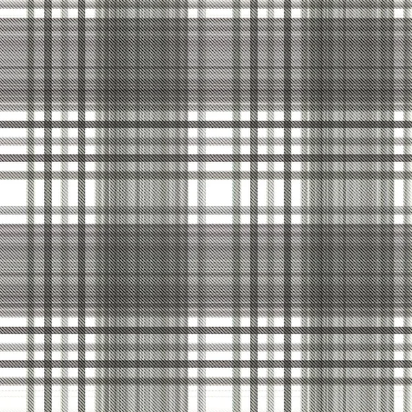 Checks Tartan Naadloze Herhaling Modern Klassiek Patroon Met Geweven Textuur — Stockfoto