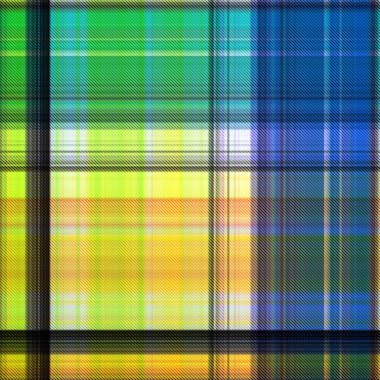 Çekler ve tartansız örgü dokusu ile modern klasik şablonu tekrarlar