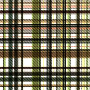 Çekler ve tartansız örgü dokusu ile modern klasik şablonu tekrarlar