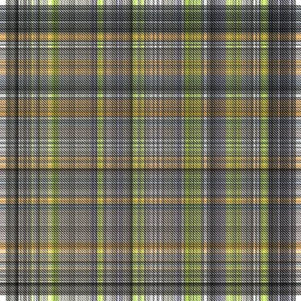 Kontroly Tartan Bezešvé Opakování Moderní Klasický Vzor Tkanou Texturou — Stock fotografie