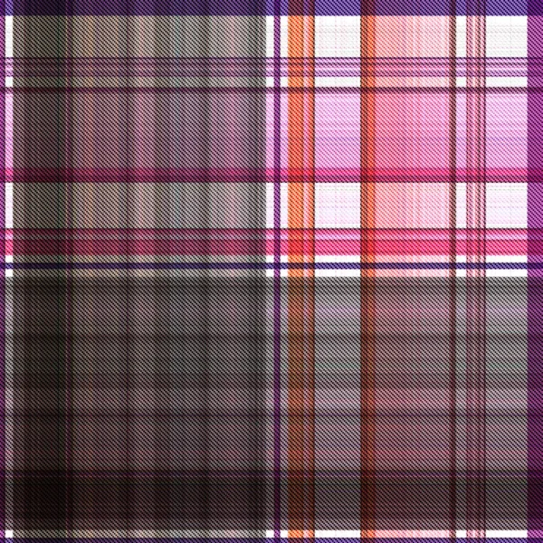 Checks Tartan Seamless Ulangi Pola Klasik Modern Dengan Tekstur Tenun — Stok Foto