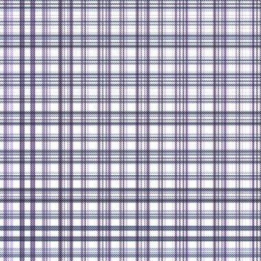 Çekler ve tartansız örgü dokusu ile modern klasik şablonu tekrarlar