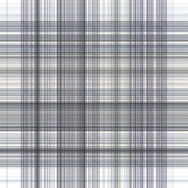 Çekler ve tartansız örgü dokusu ile modern klasik şablonu tekrarlar