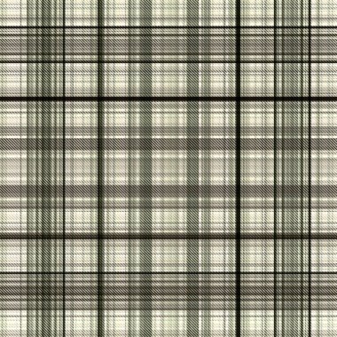 Çekler ve tartansız örgü dokusu ile modern klasik şablonu tekrarlar