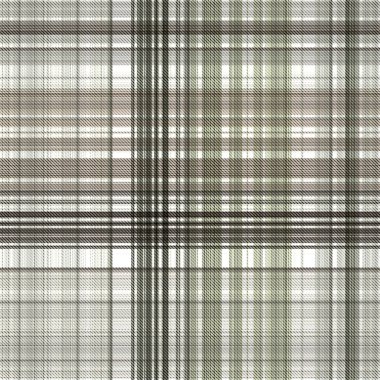 Çekler ve tartansız örgü dokusu ile modern klasik şablonu tekrarlar