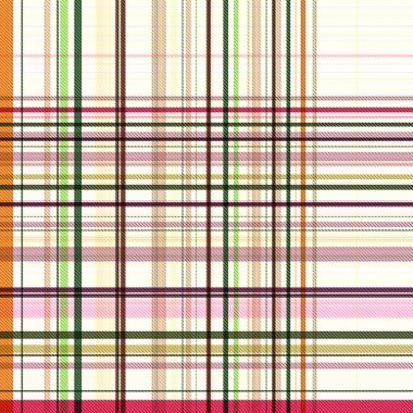 Çekler ve tartansız örgü dokusu ile modern klasik şablonu tekrarlar