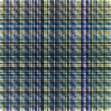 Çekler ve tartansız örgü dokusu ile modern klasik şablonu tekrarlar