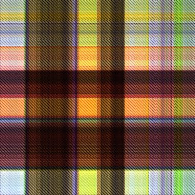 Çekler ve tartansız örgü dokusu ile modern klasik şablonu tekrarlar