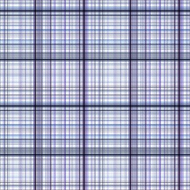 Çekler ve tartansız örgü dokusu ile modern klasik şablonu tekrarlar