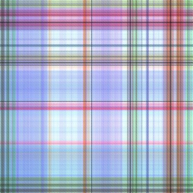 Çekler ve tartansız örgü dokusu ile modern klasik şablonu tekrarlar