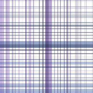 Çekler ve tartansız örgü dokusu ile modern klasik şablonu tekrarlar