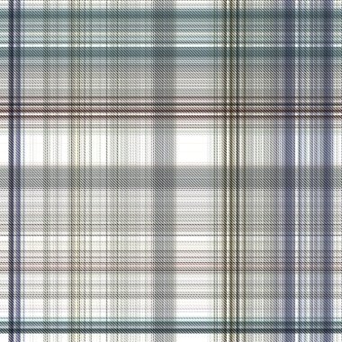 Çekler ve tartansız örgü dokusu ile modern klasik şablonu tekrarlar