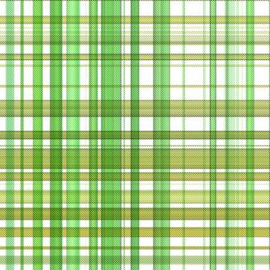 Çekler ve tartansız örgü dokusu ile modern klasik şablonu tekrarlar