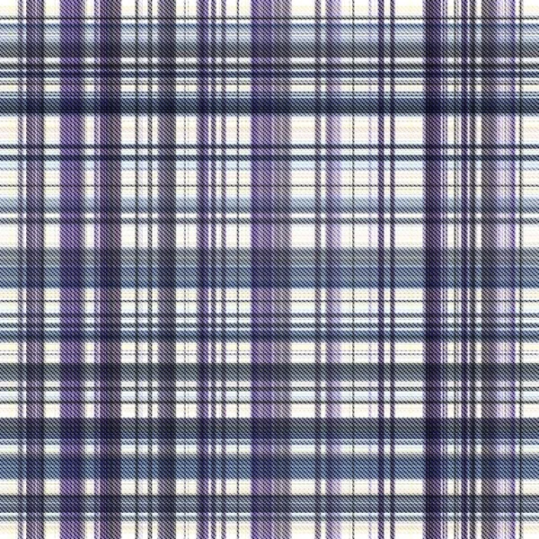 Checks Tartan Seamless Ulangi Pola Klasik Modern Dengan Tekstur Tenun — Stok Foto