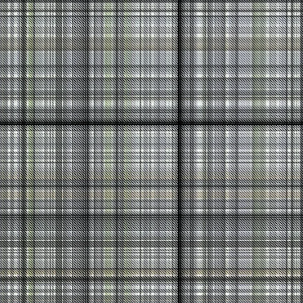 Checks Tartan Naadloze Herhaling Modern Klassiek Patroon Met Geweven Textuur — Stockfoto