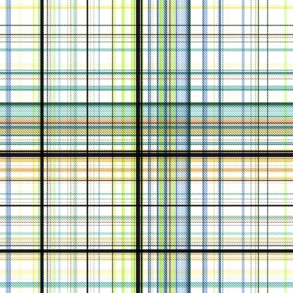 Checks Tartan Seamless Ulangi Pola Klasik Modern Dengan Tekstur Tenun — Stok Foto