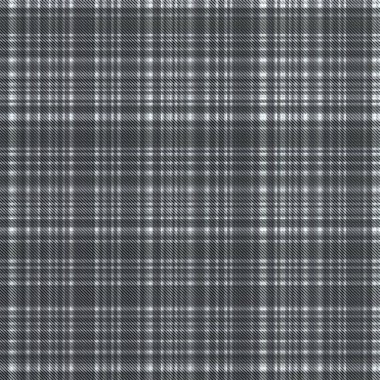 Çekler ve tartansız örgü dokusu ile modern klasik şablonu tekrarlar