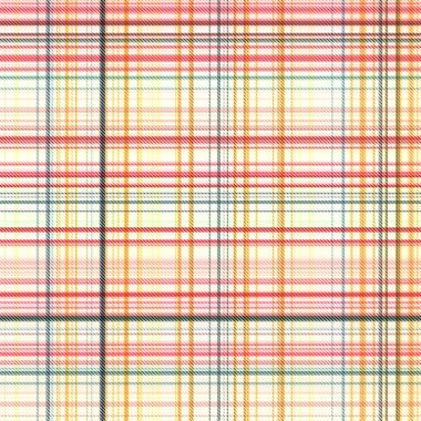 Çekler ve tartansız örgü dokusu ile modern klasik şablonu tekrarlar