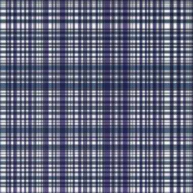 Çekler ve tartansız örgü dokusu ile modern klasik şablonu tekrarlar