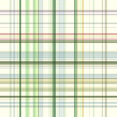 Çekler ve tartansız örgü dokusu ile modern klasik şablonu tekrarlar