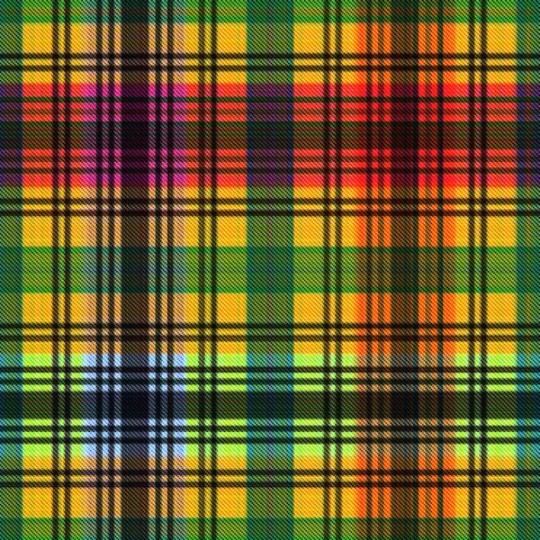 Controlli Tartan Senza Soluzione Continuità Ripetere Moderno Modello Classico Con — Foto Stock