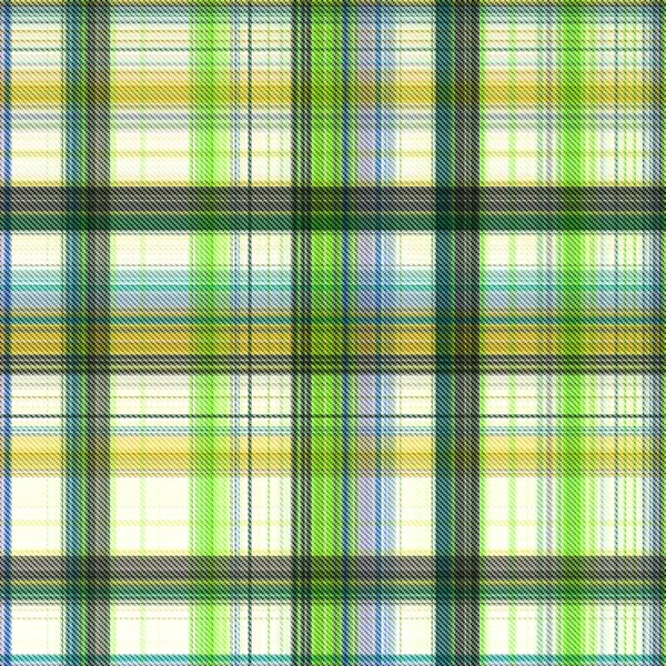 Checks Tartan Seamless Ulangi Pola Klasik Modern Dengan Tekstur Tenun — Stok Foto