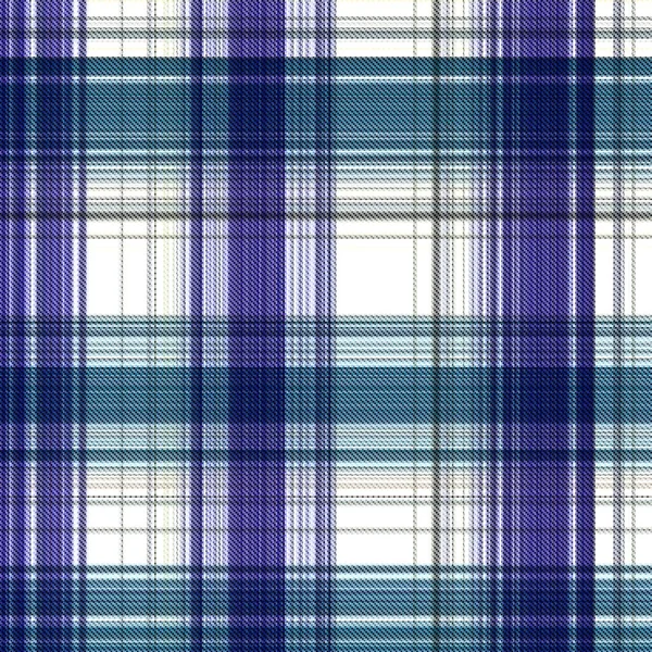 Verificações Tartan Sem Costura Repetir Padrão Clássico Moderno Com Textura — Fotografia de Stock